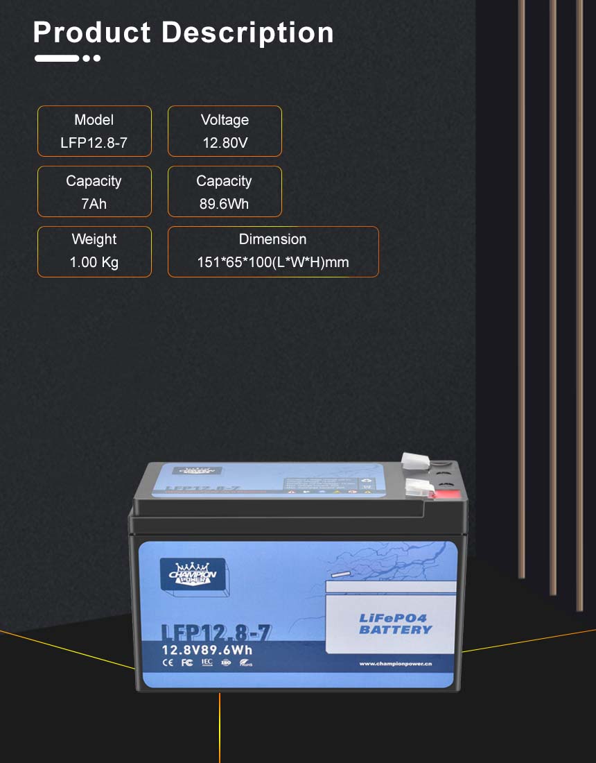 Технические характеристики аккумулятора 12V7AH