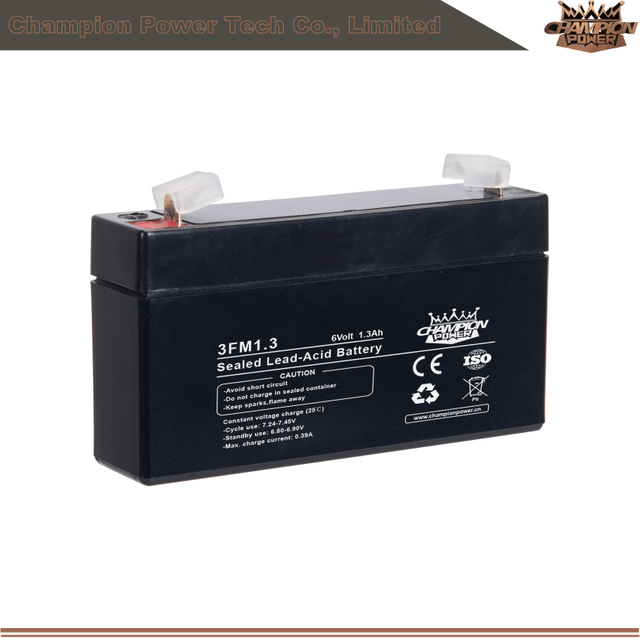 3FM1.3 6V1.3AH AGM Батарея