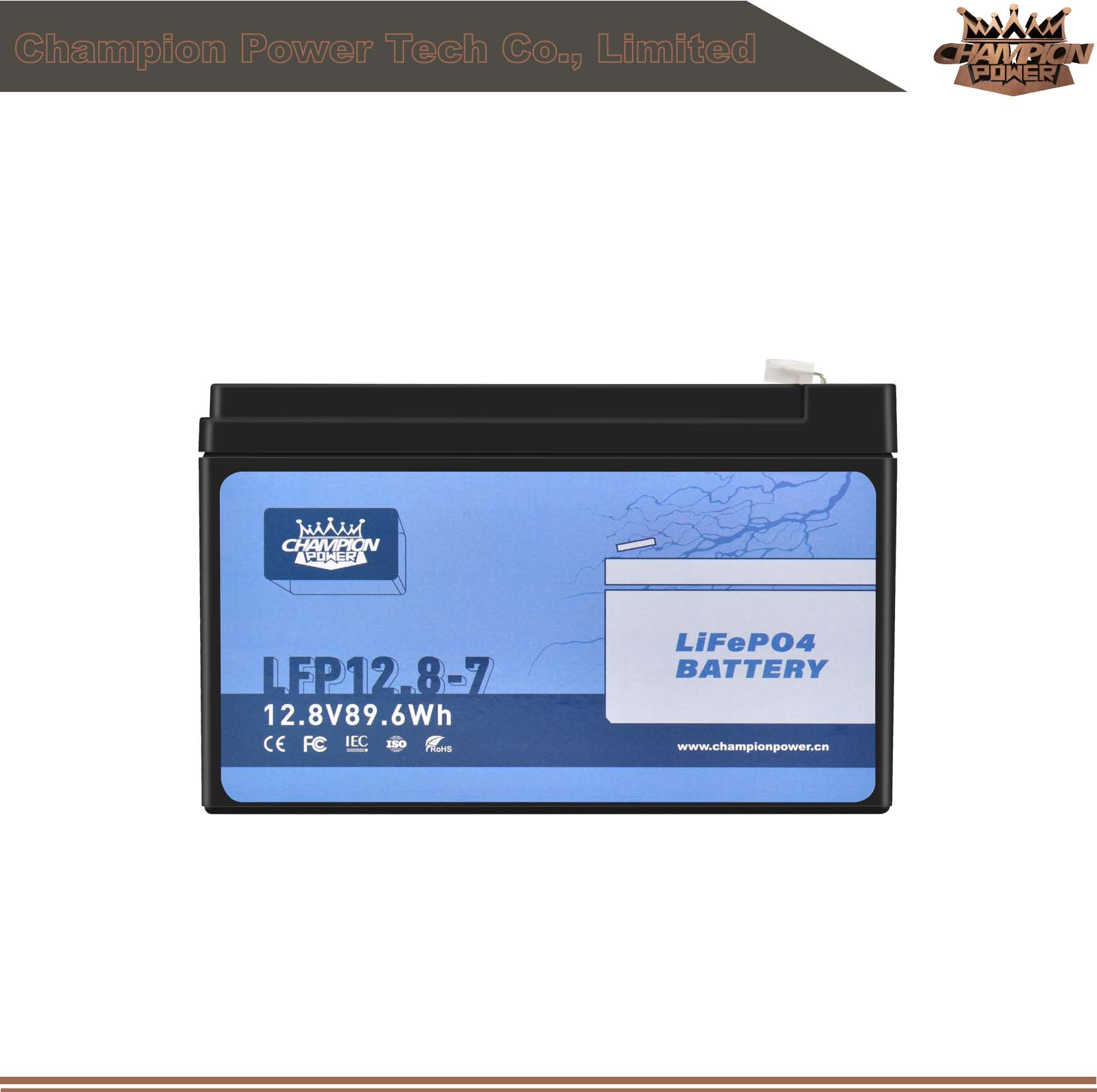 LFP12.8-7 12V7AH BIFEPO4 Батарея