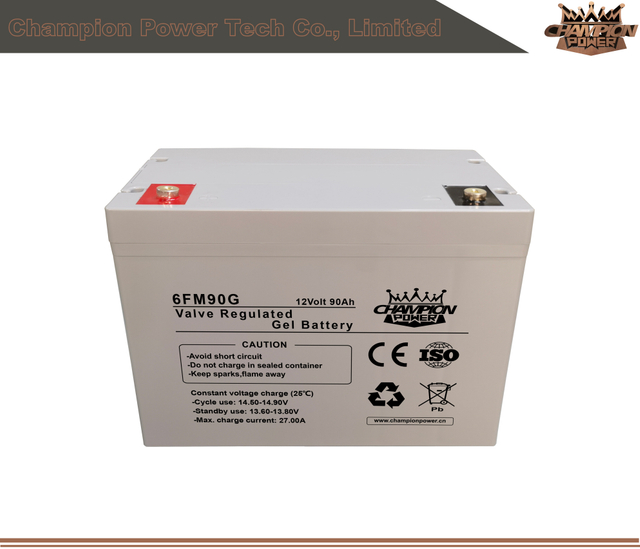 6FM90G 12V90AH гель батарея