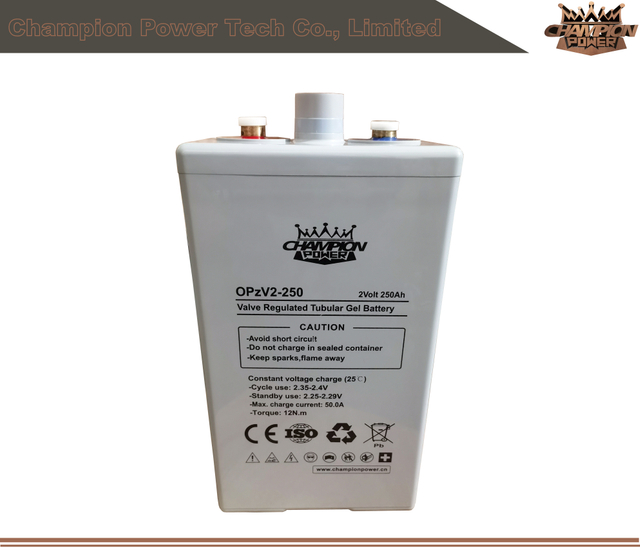 Opzv2-250 2v250ah opzv батарея