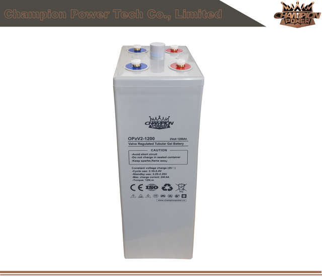 OPZV2-1200 2V1200AH OPZV Батарея