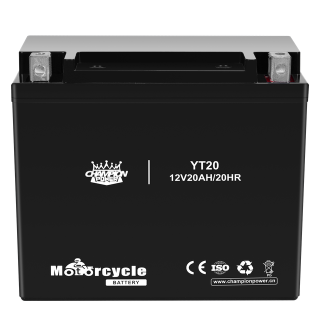 Yt20 12v20ah мотоциклетная батарея